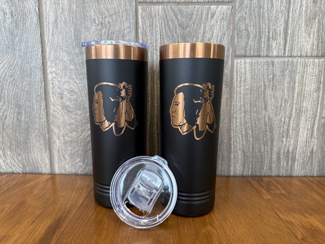 Warrior Skinny Tumbler