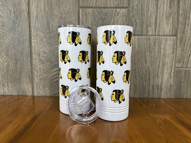 Warrior Skinny Tumbler